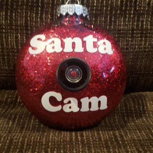 Santa Cam or Elf Cam  Real Lens